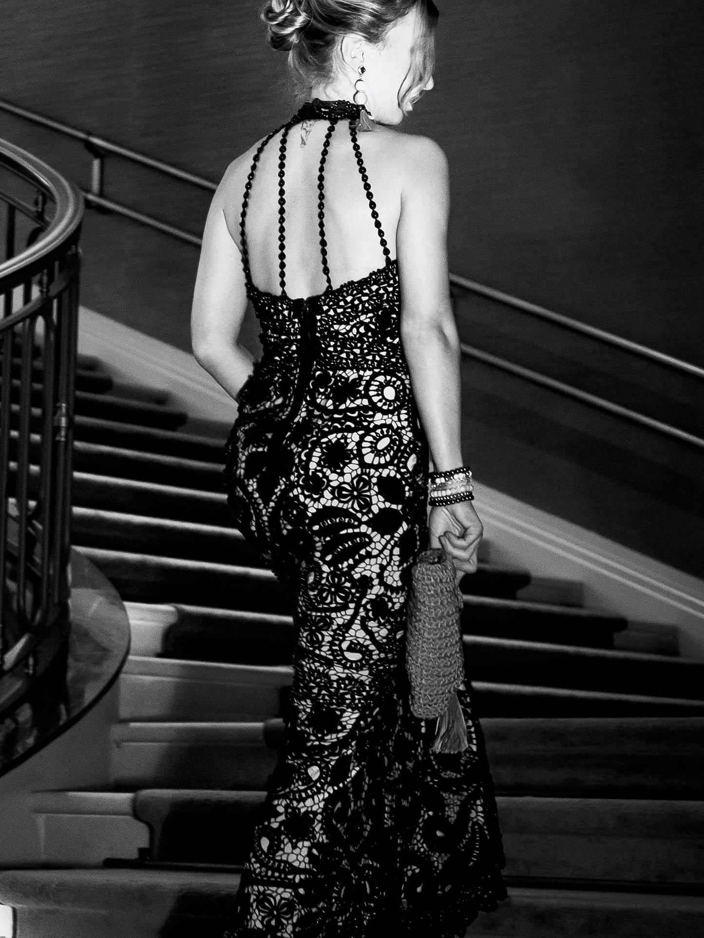 Gala Maxi Dress/Black